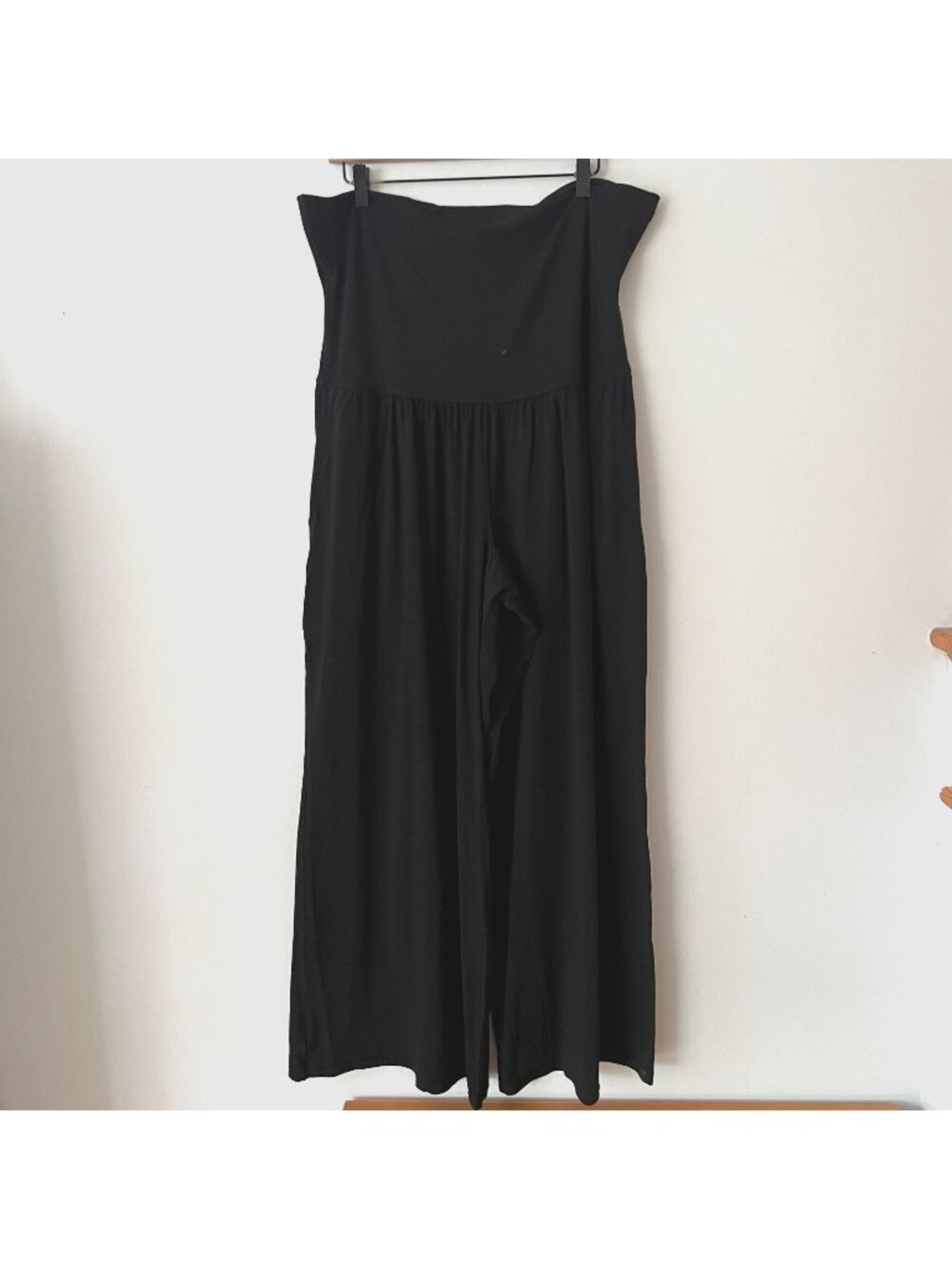 Offline by Aerie Real Me Super Wide Leg Black Pants Women's Size XL